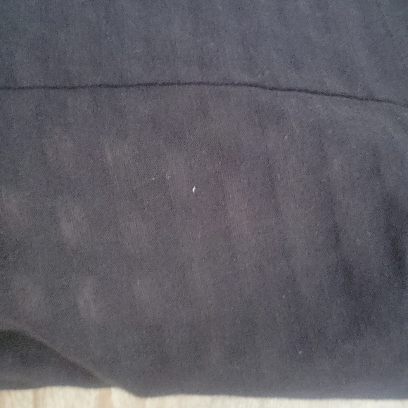 BCBGeneration Black Shadow Stripe Tee Size Small - Picture 2 of 5